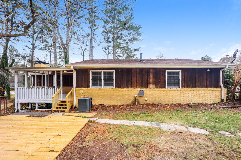 1,660/Mo, 2808 Adella Court Snellville, GA 30078 Rear View