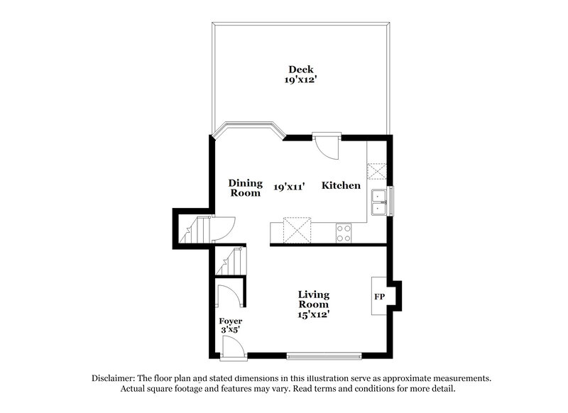 2,800/Mo, 3773 Ferncliff Road Snellville, GA 30039 Floor Plan View 2