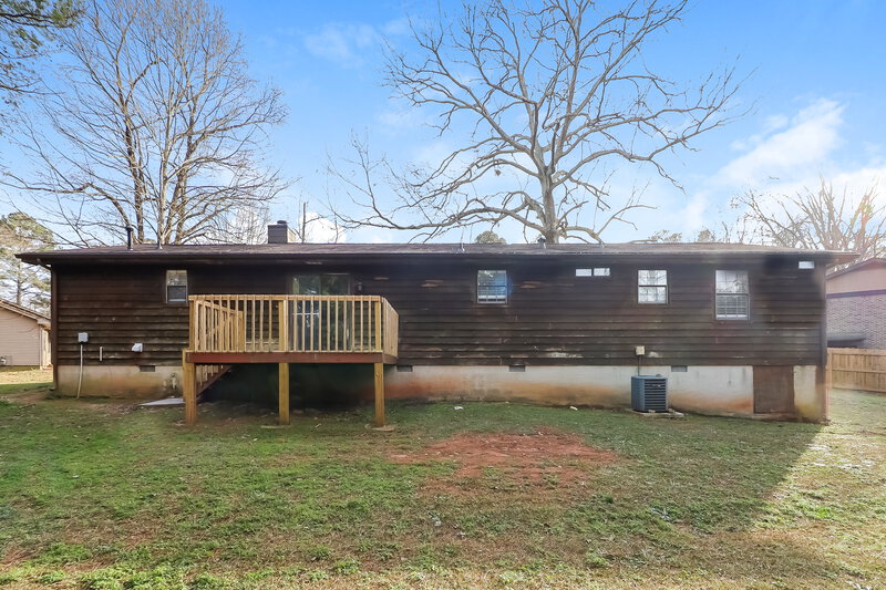 1,605/Mo, 80 Allison Court Stockbridge, GA 30281 Rear View