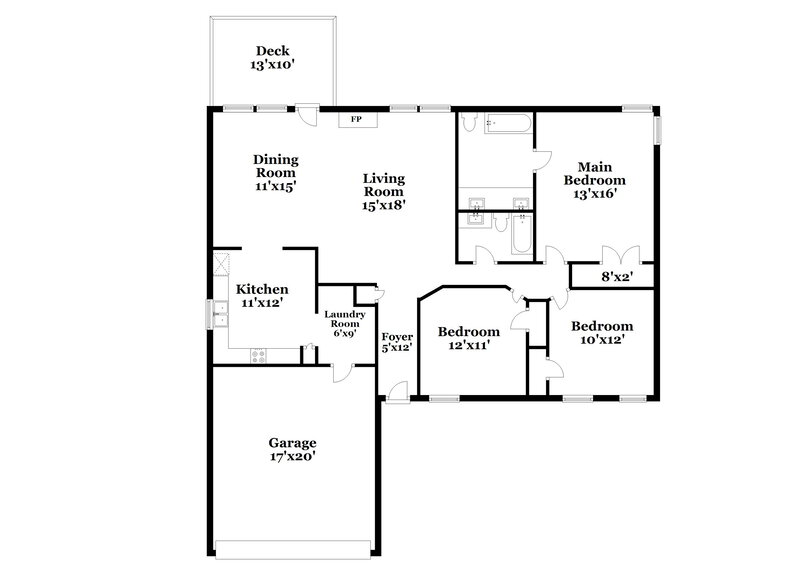 2,120/Mo, 235 Grayland Creek Dr Lawrenceville, GA 30046 Floor Plan View