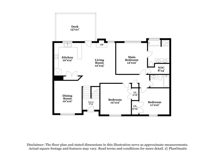 2,090/Mo, 4001 Imperial Ln McDonough, GA 30253 Floor Plan View