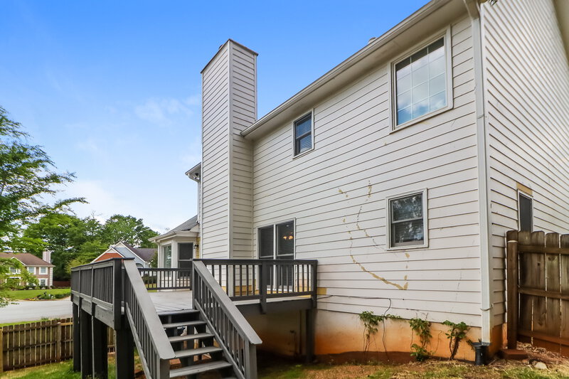 2,175/Mo, 1364 Yorktown Dr Lawrenceville, GA 30043 Rear View