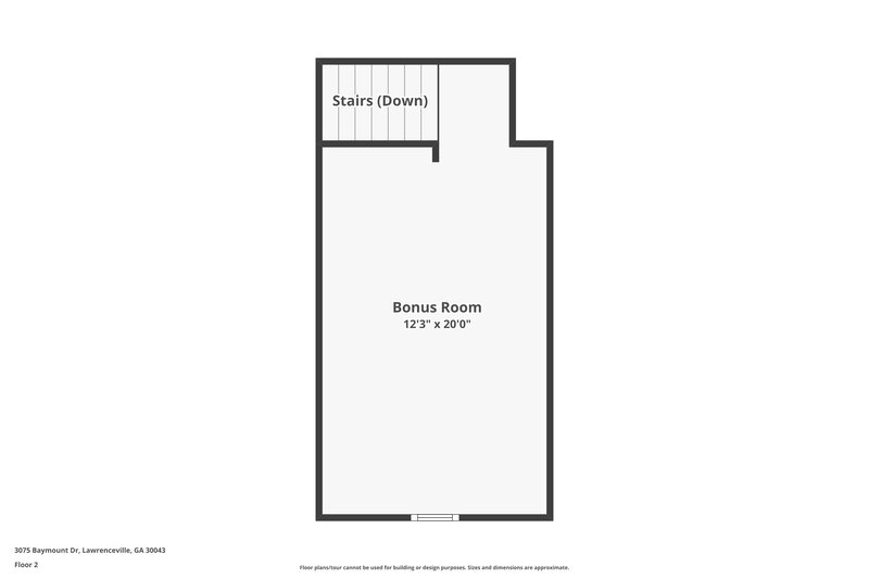 2,095/Mo, 3075 Baymount Dr Lawrenceville, GA 30043 Floor Plan View 2