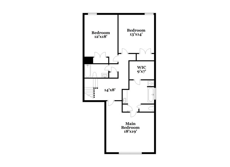 2,010/Mo, 11264 James Madison Dr Hampton, GA 30228 Floor Plan View 2