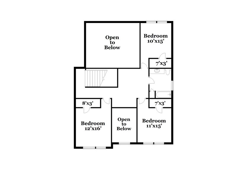 2,650/Mo, 555 Creek Valley Ct Stockbridge, GA 30281 Floor Plan View