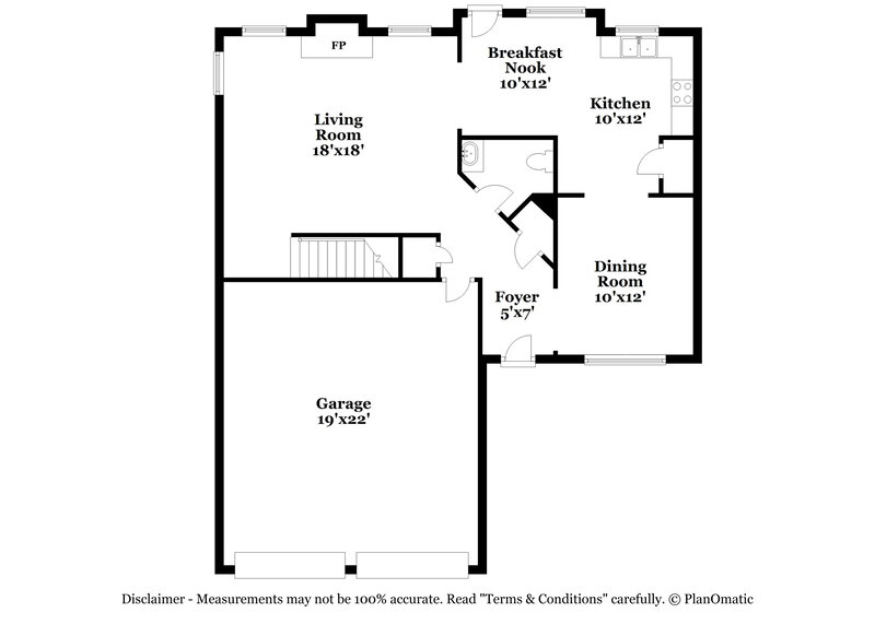 2,120/Mo, 2407 Brookgate Way Ellenwood, GA 30294 Floorplan View