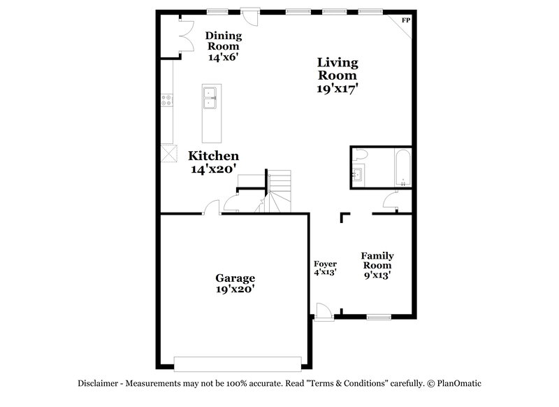 2,350/Mo, 65 Bollen Rdg Hiram, GA 30141 Floor Plan View