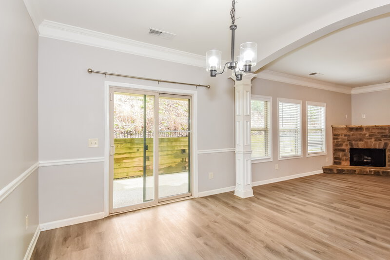 2,160/Mo, 159 Bethany Manor Dr Ball Ground, GA 30107 Breakfast Nook View