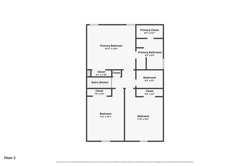 2,180/Mo, 2098 SUGAR CREEK FALLS Court SE Atlanta, GA 30316 Floor Plan View