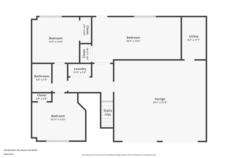 2,555/Mo, 450 Boxelder Rd Atlanta, GA 30349 Floor Plan View