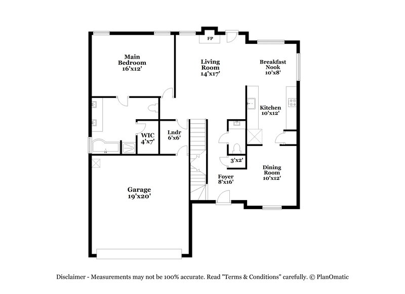 2,000/Mo, 11771 Spring Lake Way Fayetteville, GA 30215 Floor Plan View