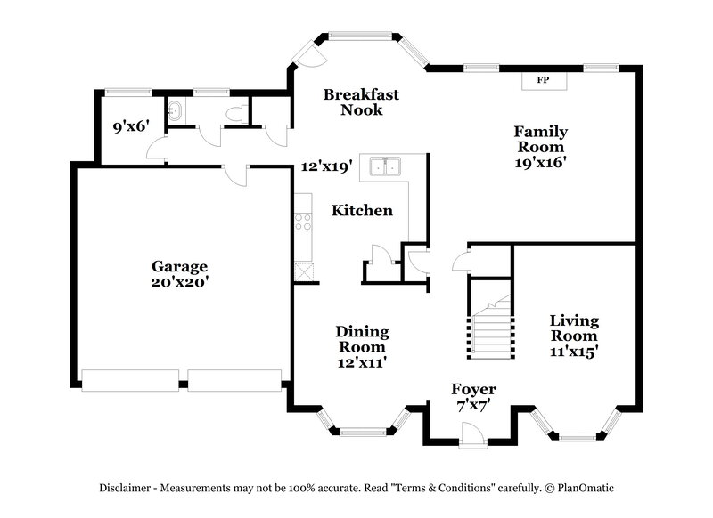 3,270/Mo, 4178 Donna Way Lithonia, GA 30038 Floor Plan View