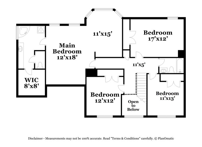 3,270/Mo, 4178 Donna Way Lithonia, GA 30038 Floor Plan View 2
