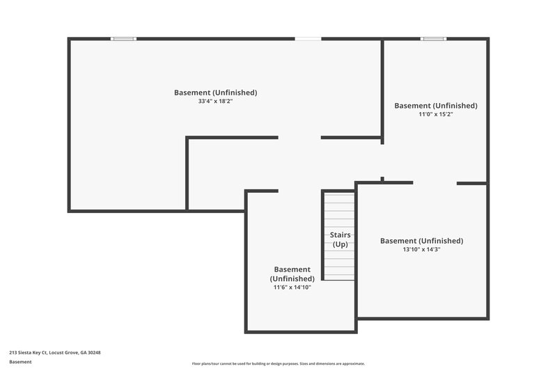 1,885/Mo, 213 Siesta Key Ct Locust Grove, GA 30248 Floorplan View 3