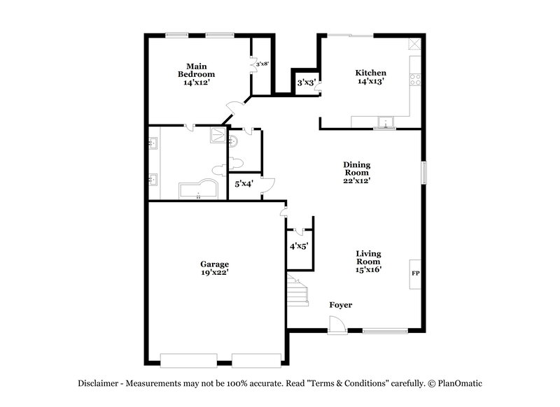 2,005/Mo, 7074 Littlebrook Way Douglasville, GA 30134 Floor Plan View 2