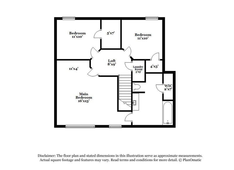 2,135/Mo, 4806 Brookwood Pl Atlanta, GA 30349 Floorplan View 2