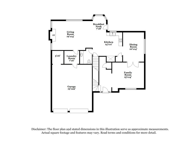2,130/Mo, 1106 Short Line Ct Lawrenceville, GA 30043 Floor Plan View 3