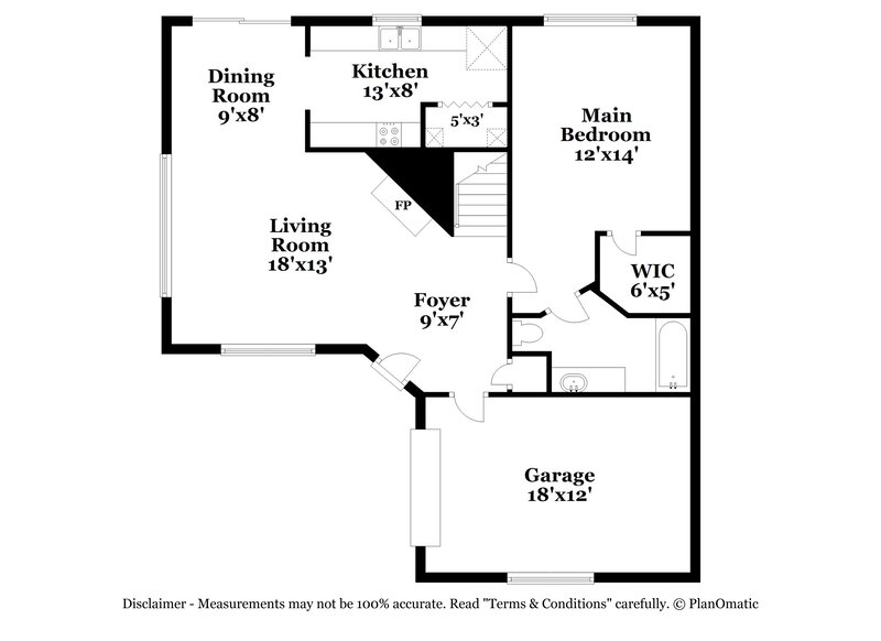 2,140/Mo, 542 N Fairfield Dr Peachtree City, GA 30269 Floor Plan View 2