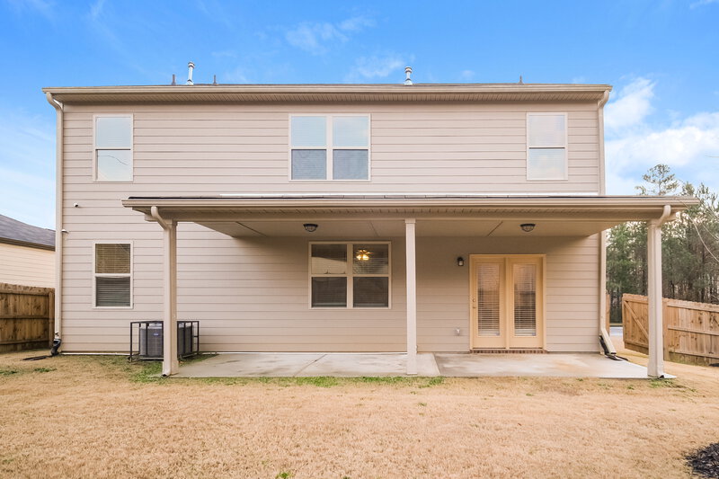 2,400/Mo, 3721 Hampshire Walk SW Atlanta, GA 30331 Rear View