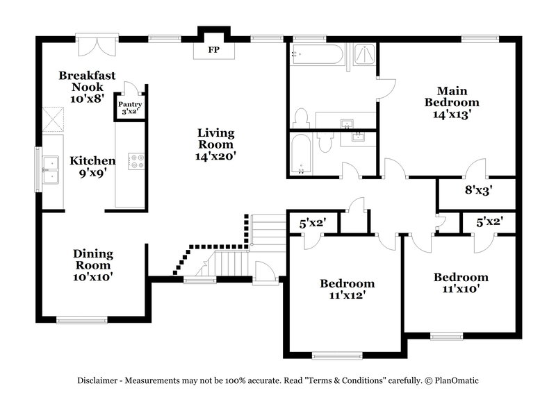 1,850/Mo, 6401 Harvester Cir Douglasville, GA 30134 Floor Plan View