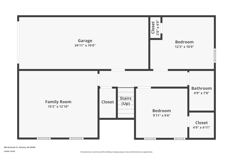 2,060/Mo, 200 Azimuth Ct College Park, GA 30349 Floor Plan View 2