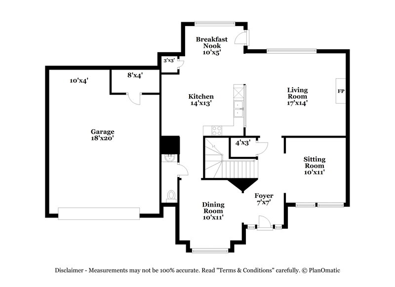 2,115/Mo, 3222 Old Salem Rd SE Conyers, GA 30013 Floor Plan View