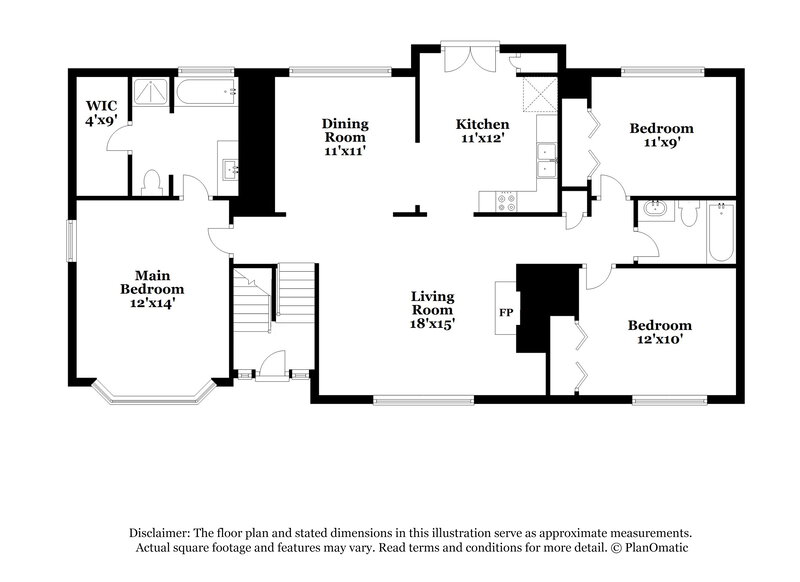 1,805/Mo, 102 Millwheel Dr Villa Rica, GA 30180 Floor Plan View 2
