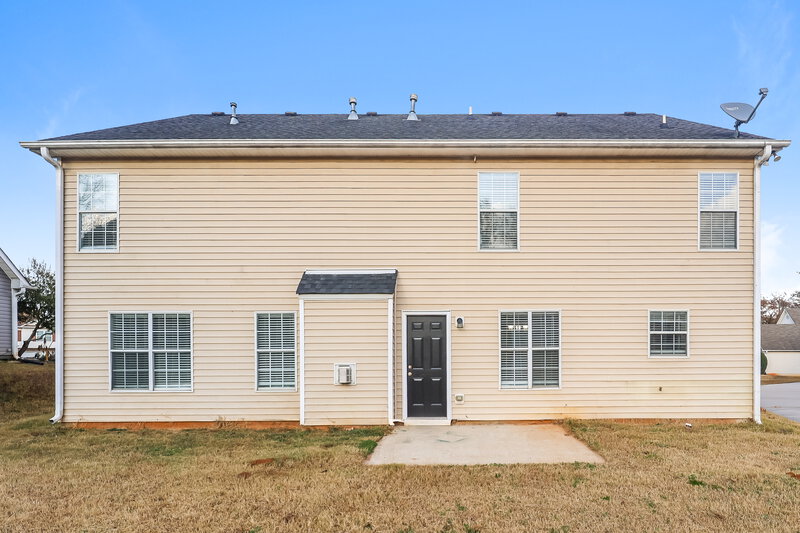 2,445/Mo, 3661 Colonnade Ct Rex, GA 30273 Rear View