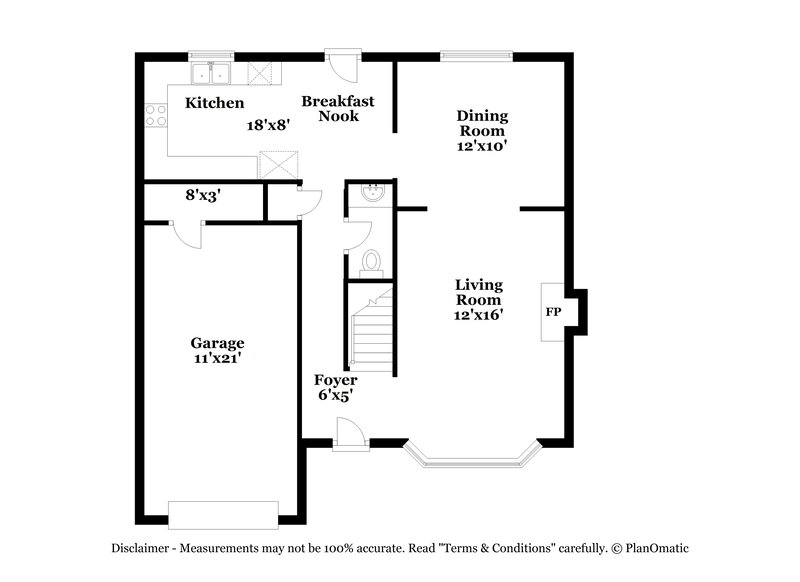 1,905/Mo, 1212 Summit Links Ct Snellville, GA 30078 Floor Plan View