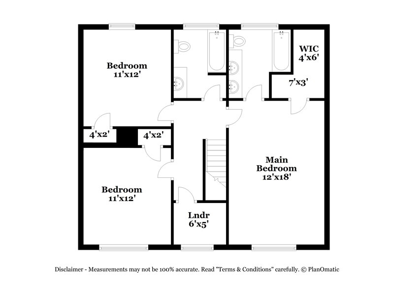 1,905/Mo, 1212 Summit Links Ct Snellville, GA 30078 Floor Plan View 2