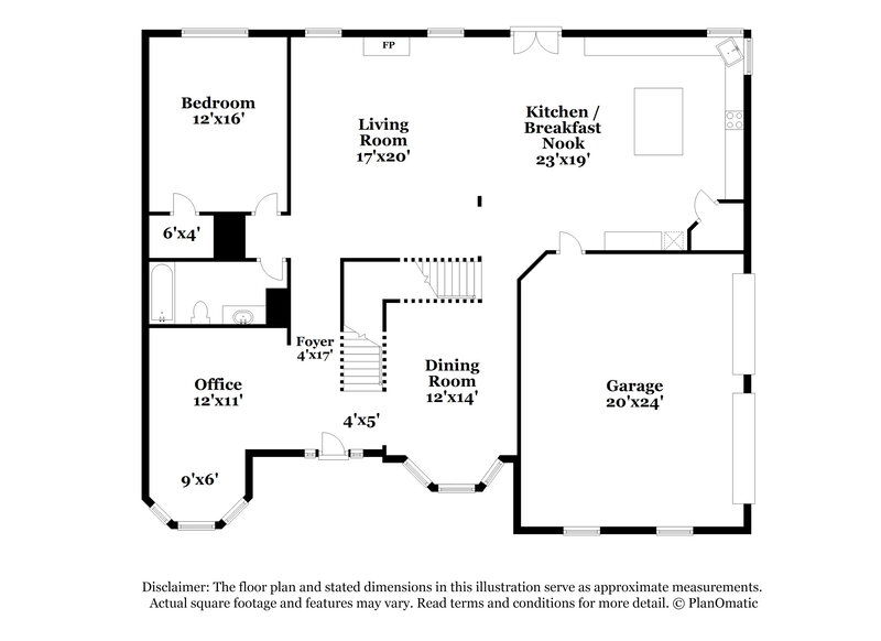 2,810/Mo, 2408 Hyde Park Ct Conyers, GA 30013 Floor Plan View