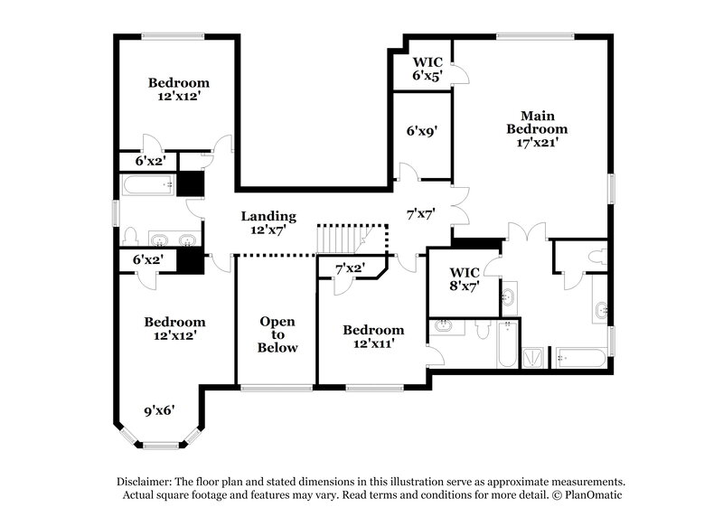 2,810/Mo, 2408 Hyde Park Ct Conyers, GA 30013 Floor Plan View 2