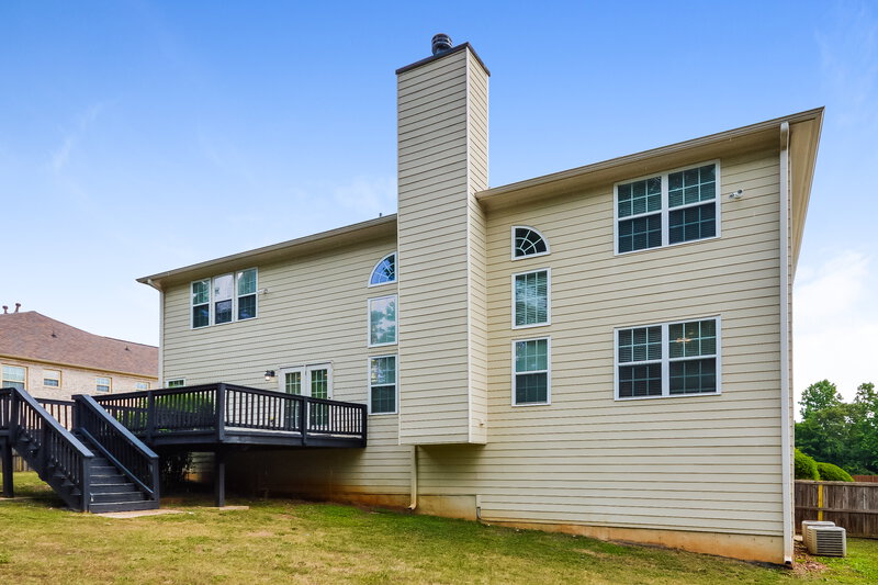 2,810/Mo, 2408 Hyde Park Ct Conyers, GA 30013 Rear View