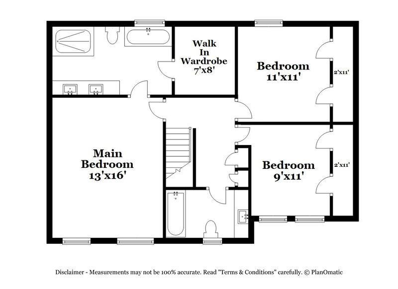 2,265/Mo, 1421 Steve Court Lawrenceville, GA 30043 Floor Plan View 2