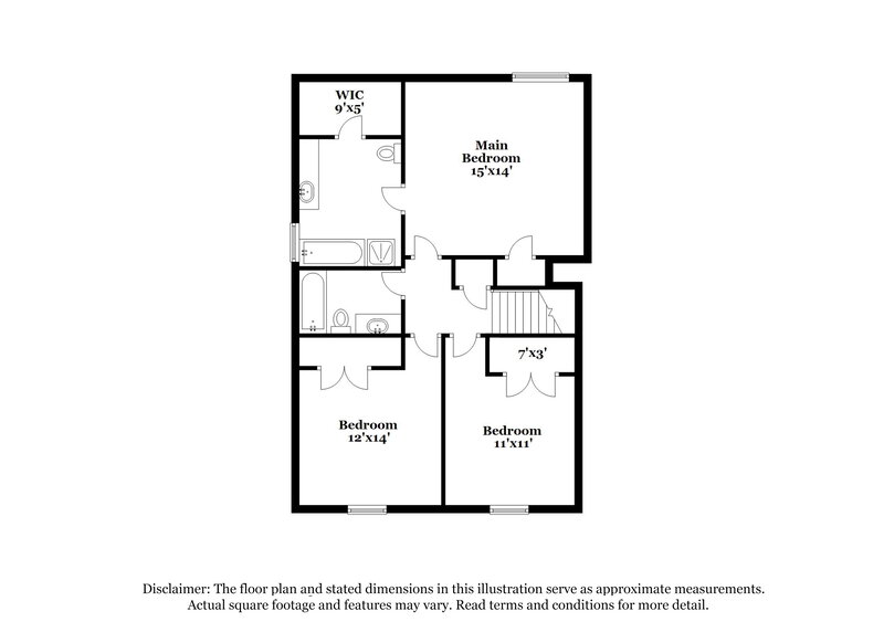 3,080/Mo, 824 Brisley Cir Hampton, GA 30228 Floor Plan View