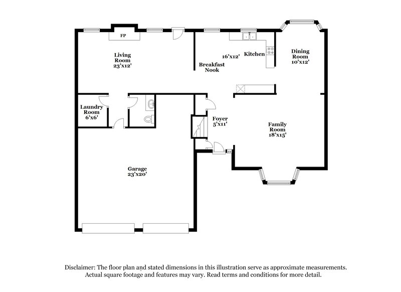 3,080/Mo, 824 Brisley Cir Hampton, GA 30228 Floor Plan View 2