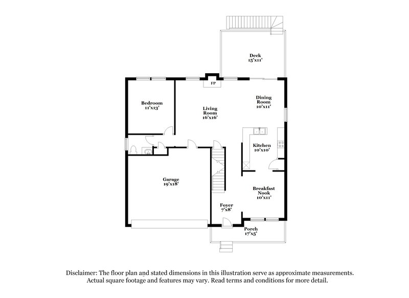 2,210/Mo, 204 Mincey Way Woodstock, GA 30188 Floor Plan View