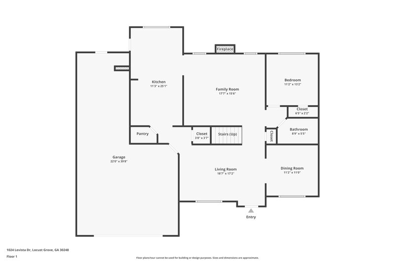 2,480/Mo, 1024 Levista Dr Locust Grove, GA 30248 Floor Plan View