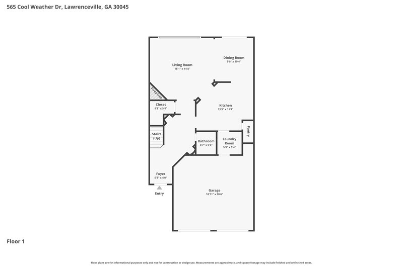 2,280/Mo, 565 Cool Weather Drive Lawrenceville, GA 30045 Floor Plan View