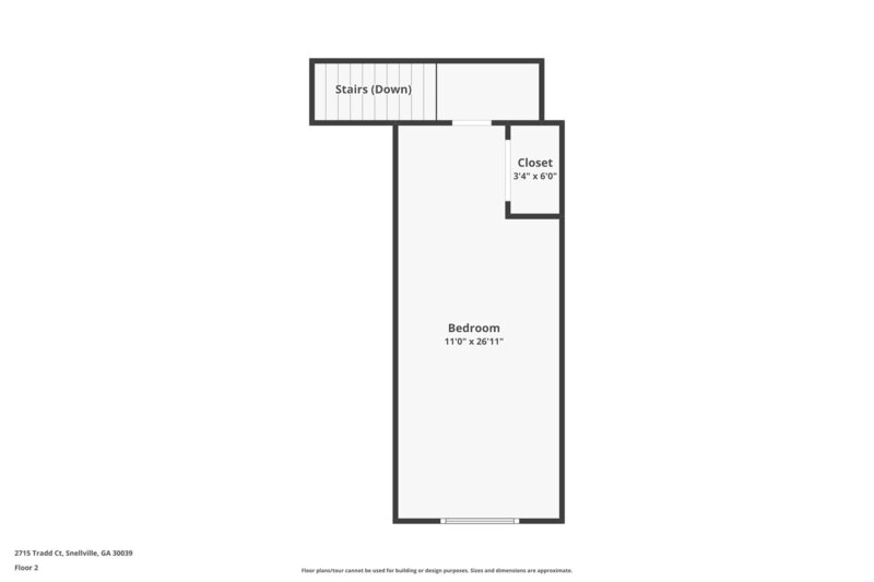 1,955/Mo, 2715 Tradd Ct Snellville, GA 30039 Floorplan View 2
