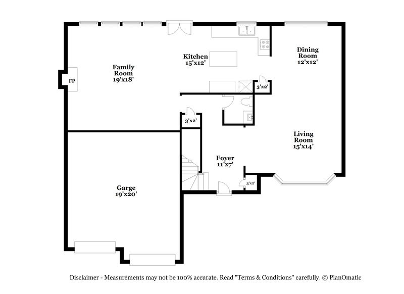 2,275/Mo, 5667 Lake Trace Lithonia, GA 30058 Floor Plan View 2