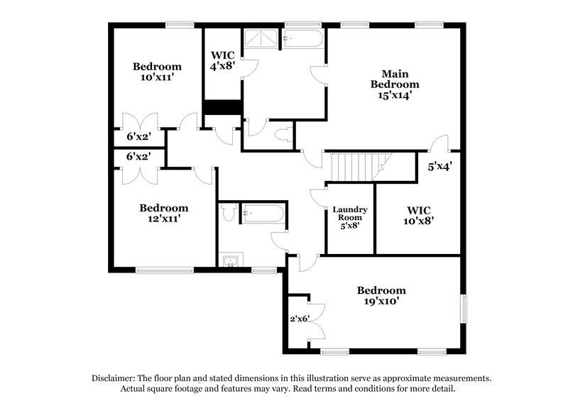2,275/Mo, 494 Darbys Run Ct Hiram, GA 30141 Floorplan View 2