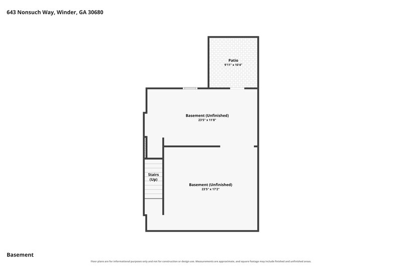 2,020/Mo, 643 Nonsuch Way Winder, GA 30680 Floor Plan View