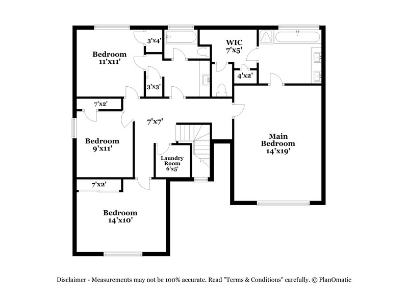 2,495/Mo, 785 Georgian Hills Dr Lawrenceville, GA 30045 Floor Plan View 2