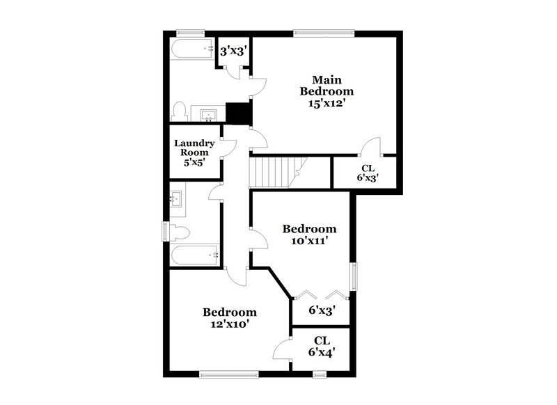 2,095/Mo, 203 Swanee Ln Woodstock, GA 30188 Floor Plan View 2