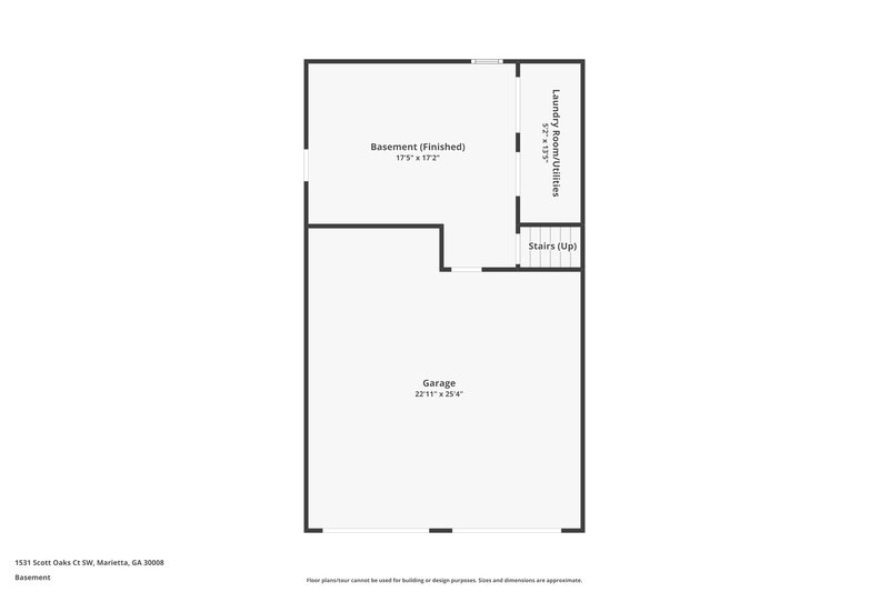 2,080/Mo, 1531 Scott Oaks Court SW Marietta, GA 30008 Floor Plan View