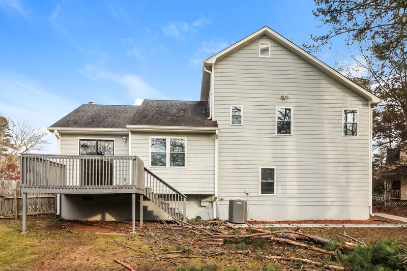 2,080/Mo, 1531 Scott Oaks Court SW Marietta, GA 30008 Rear View