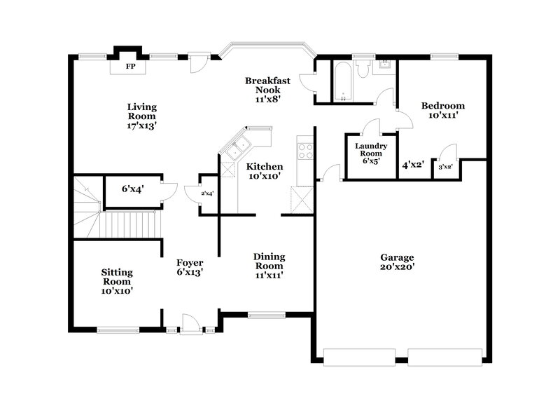 2,415/Mo, 125 Heaton Place Trl Covington, GA 30016 Floor Plan View