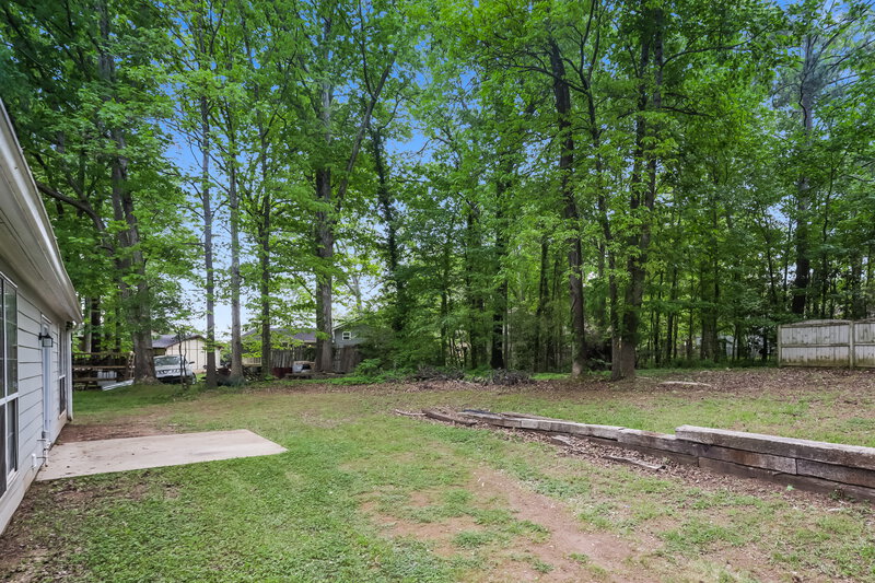 2,540/Mo, 8391 Taylor Rd Riverdale, GA 30274 Backyard View