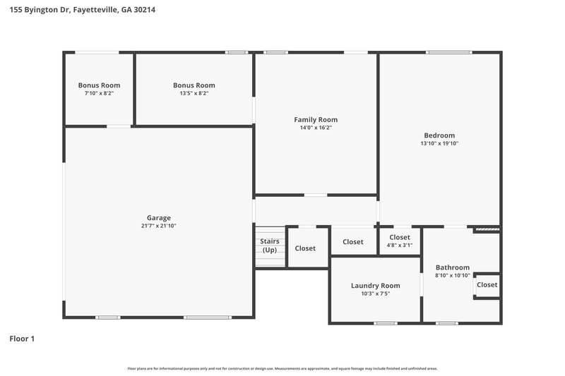 2,675/Mo, 155 Byington Dr Fayetteville, GA 30214 Floor Plan View